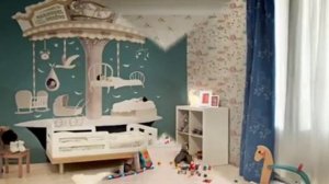 Варианты обоев для детской комнаты