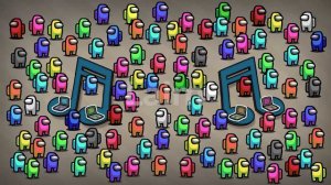 Among Us but it's 100 Players Dancing