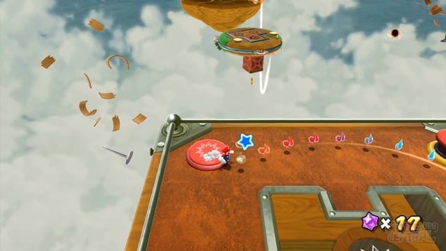 Super Mario Galaxy 2 - 100% Walkthrough Part 3 - Bowser Jr.'s Fiery Flotilla смотреть онлайн