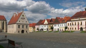 SLOVAKIA UNESCO world heritage town of Bardejov (hd-video)