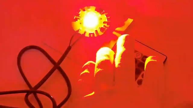 Светодиодная Матрица RGB , 220 В , 15 Вт с Пультом для изготовления Светодиодной Лампы "Закат" смотреть онлайн