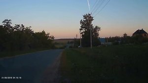 В Липецкой области упал метеорит