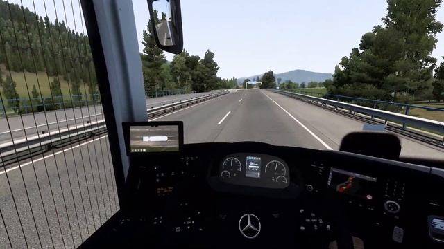 Mercedes Benz New Travego 16 SHD | Mod | (Euro Truck Simulator 2 v1.49) смотреть онлайн