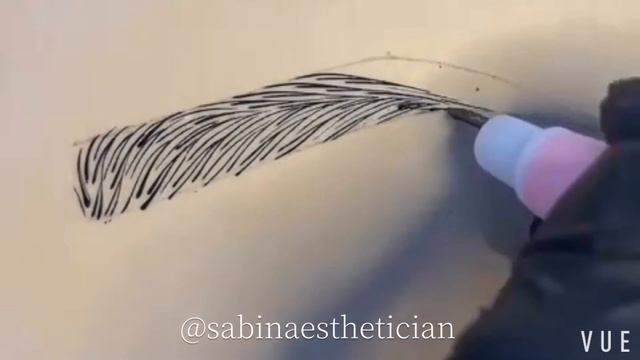 Microblading eyebrows. Микроблейдинг бровей обучение