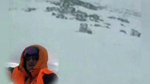 Гляциолог Поповнин на перевале Дятлова