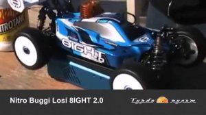 Радиоуправляемая модель Багги Losi 8IGHT 2.0, радиоуправляемая машинка  с двс для гонок