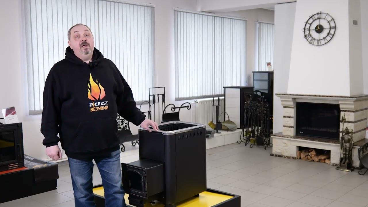 Везувий РУСИЧЪ 2022 # Что нового? # Маленькая - да Удаленькая печь для БАНИ!!! смотреть онлайн