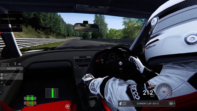 Nurgburgring Nordschleife Time Attack Honda NSX-R 1994 (RD Release v3.1) | Assetto Corsa смотреть онлайн