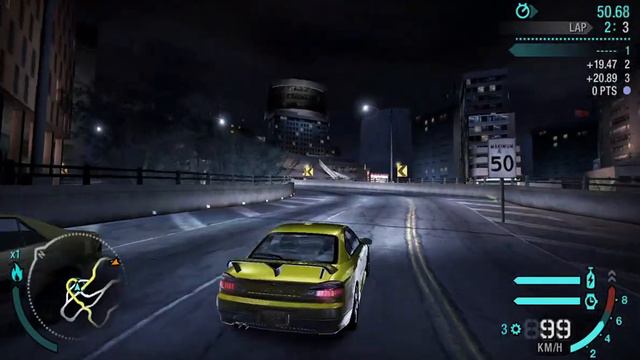 NFS Carbon Battle Royale - Part 9 - Race #6 - Rose Square (Lap Knockout) смотреть онлайн