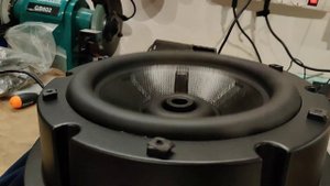 JBL BassPro HUB - Excursion Test (exposed cone)