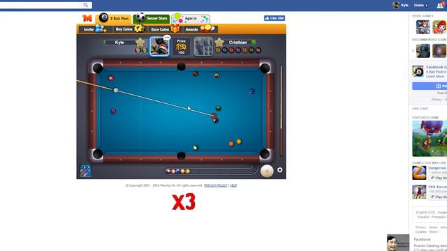 8-Ball Pool Cheat engine Trainer LONG LINE