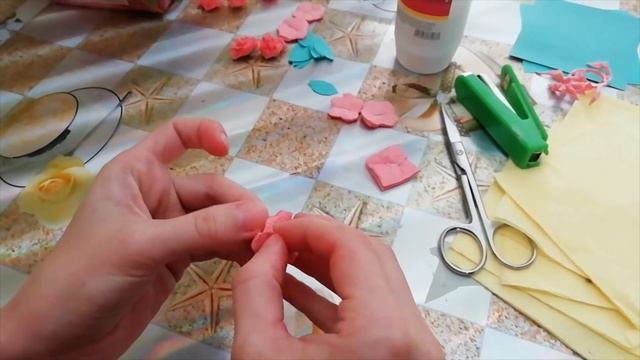 Японская сакура из салфеток смотреть онлайн