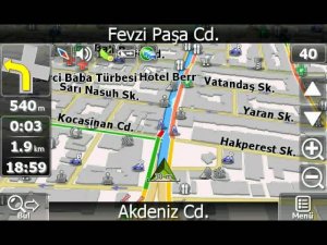 Navitel 5: Turkey routing demonstration (with Navitel.Traffic)