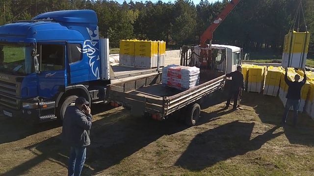 Как РАЗГРУЗИТЬ фуру с газобетоном ДЁШЕВО смотреть онлайн