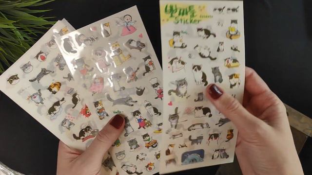 Моя канцелярия. Часть 1 || Стикербуки, наклейки, штампы смотреть онлайн