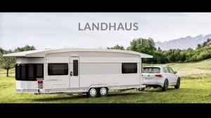 Королевская Вилла Hobby LandHouse 770 или обычный огромный дом на колёсах Hobby Prestige 720