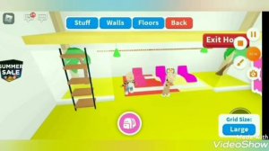 КАК ОБУСТРОИТЬ БАССЕЙН В АДОПТ МИ ? // Идея для постройки