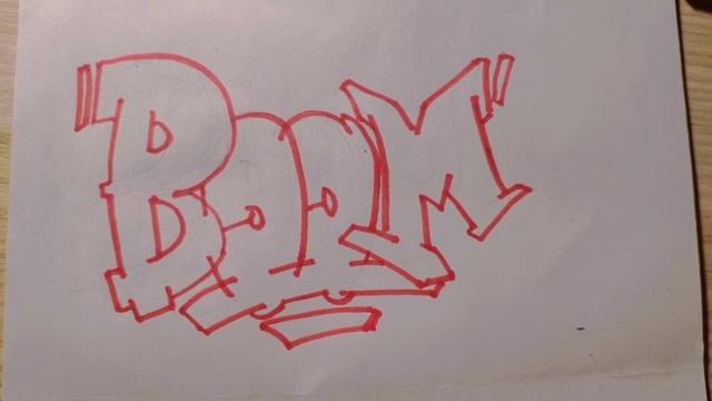How to draw graffiti markers / Как рисовать граффити маркерами. смотреть онлайн