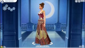 The Sims 4 "Сам себе модельер"  11 часть - Старинное платье