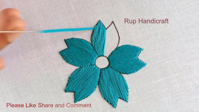 Japanese Embroidery, Hand Embroidery Flower Design Pattern, Brilliant Sewing Technique for Beginner