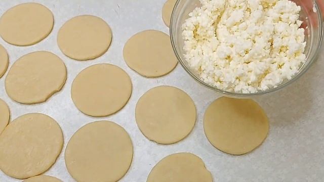 Песочное Печенье ЛИМОНЧИКИ Простой и Вкусный Рецепт с Творожной Начинкой/limoncha pechenyesi/