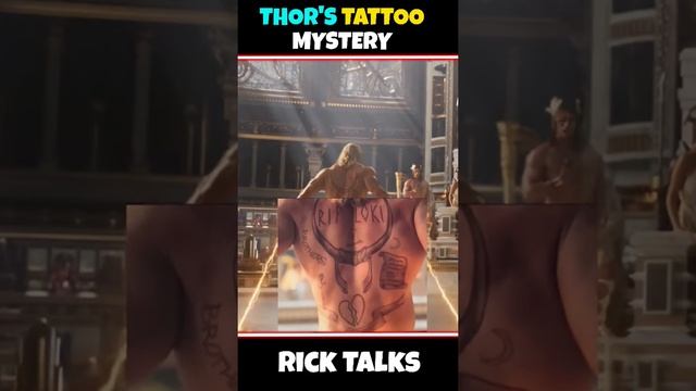 Thor's tattoo mystery of loki #shorts #marvel