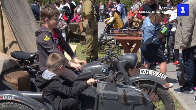 На Сапун-горе прошёл патриотический фестиваль «Знамёна Славы»