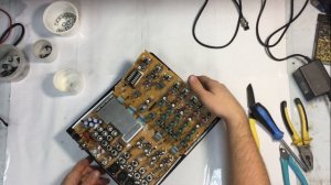 Ремонт микшерного пульта YAMAHA MG82CX. Замена регуляторов громкости(потенциометров)