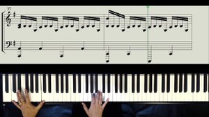 Time - Inception - Piano Tutorial with sheet music and hands