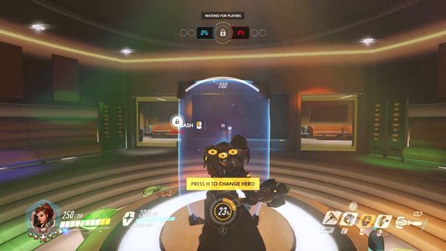 Overwatch - Brigitte Singing Karaoke! New Voice Lines
