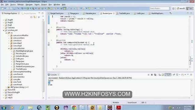 Java Online Training Videos | Core Java Tutorials | Java Course | H2k Infosys | Free Demo