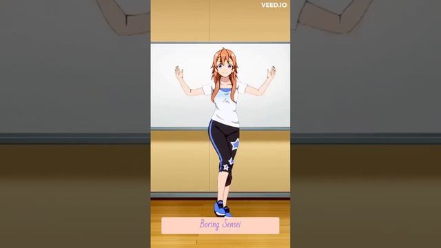 She Can't Stop - This Anime Girl's Amazing Dance Moves!