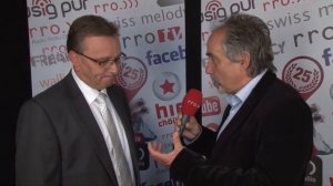 rro Redaktor Norbert Eder im Interview mit Roberto Schmidt kurz nach seiner Wahl