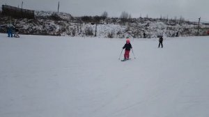 Горные лыжи. Карвинг. ребенок 6 лет