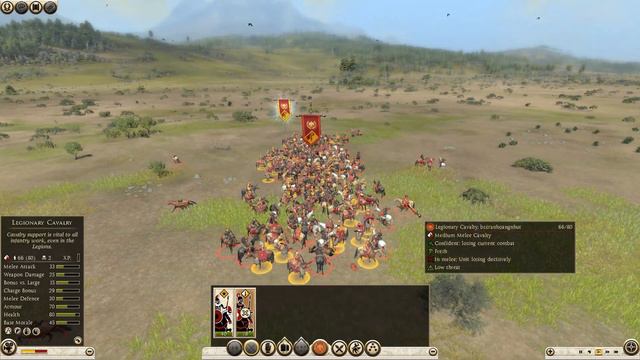 Total War: Rome II 1vs1: Socii Equites vs Legionary Cavalry смотреть онлайн