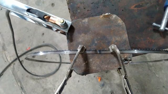 Сварка полотна ленточной пилы смотреть онлайн