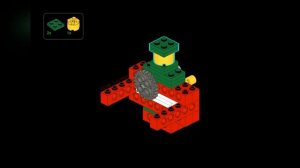 Lego Простые механизмы Хоккеист / Hockey player (инструкция)