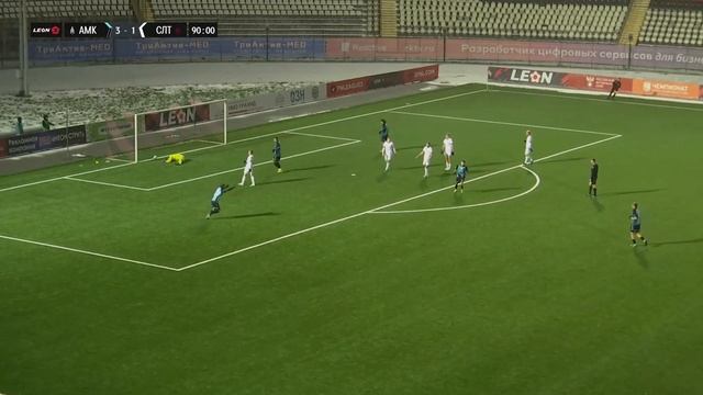 17. Захаров 90’ (4:1) | Амкар Пермь — Салют Белгород 5:1 | 16 тур LEON — Вторая Лига А «Серебро» смотреть онлайн