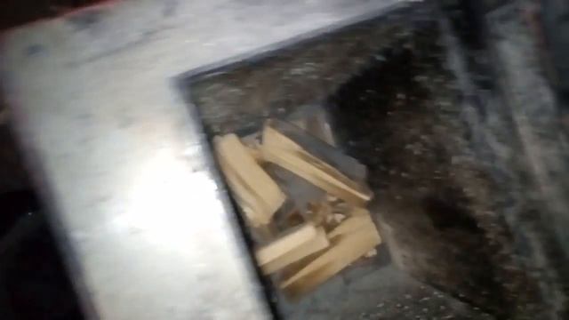 Растопка котла Зевс 12квт