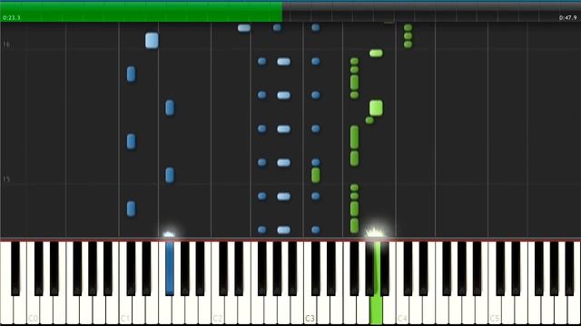 Ievan Polkka - Hatsune Miku (Piano Tutorial / Synthesia) смотреть онлайн