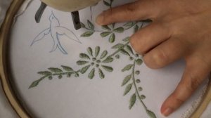 Вышивка на швейной машинке - в технике белой глади