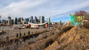 Amazing Calgary City Skyline View From Scotsman’s Hill | | Calgary 4K Travel