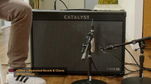 Line 6 Catalyst Guitar Combo Amplifier — All Playing, No Talking