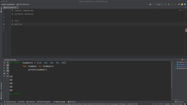 Python if else condition, for and while loop: Quick Start Tutorial for Beginners