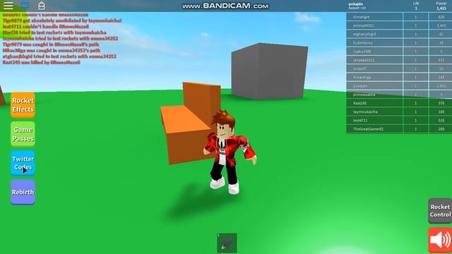 All codes for Rocket simulator (ROBLOX) смотреть онлайн