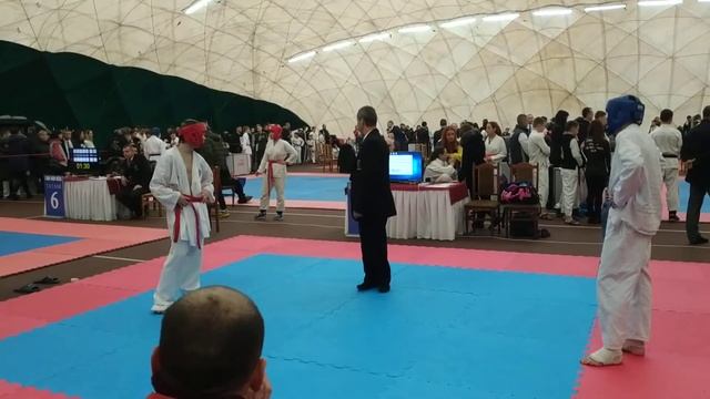 Олейник Вадим(синий пояс)-(-57 кг , 16-17 лет) финальный бой смотреть онлайн