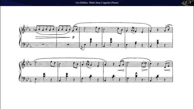 Léo Delibes: Waltz from Coppélia (Piano transcription) смотреть онлайн