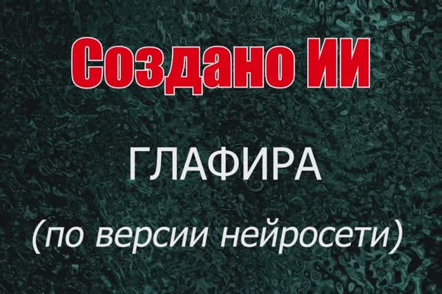 Женщины с именем Глафира по версии нейросети. Создано ИИ.
