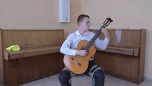 Баев Евг. "Благовест" исп. Шамовцев Никита (гитара)