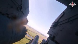 Боевая работа Ка-52